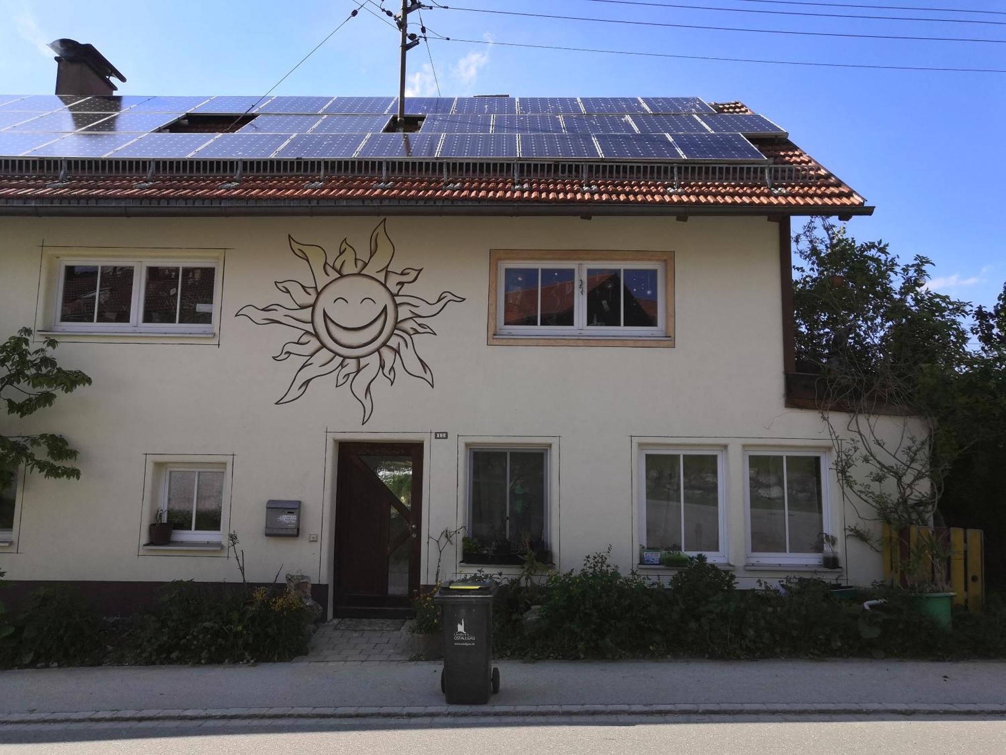 Sonnenhaus Apartment Bidingen Ngoại thất bức ảnh